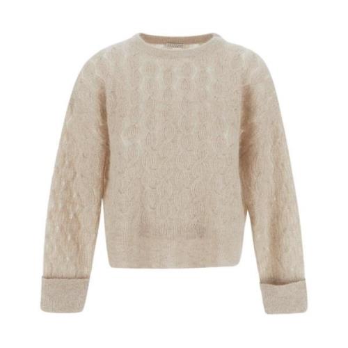 Luksuriøs kabelstrikket sweater