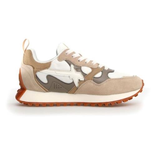 Beige Sneakers til Kvinder Urban Stil