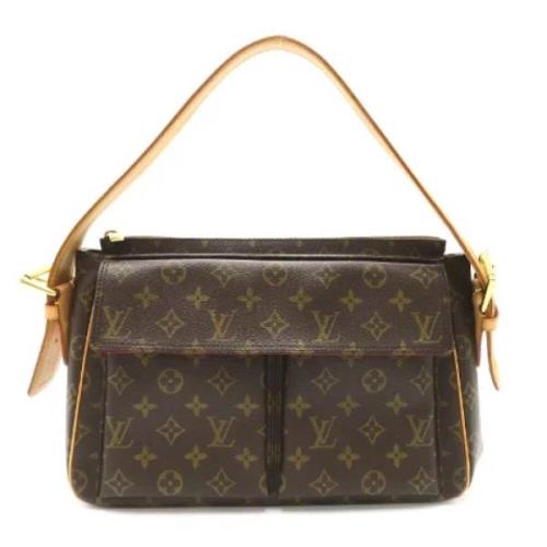 Pre-owned Canvas louis-vuitton-tasker