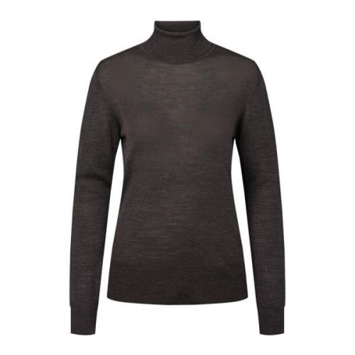 Delicioso Turtleneck Strik Trøje