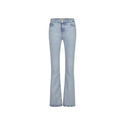 Lysblå Flare Jeans