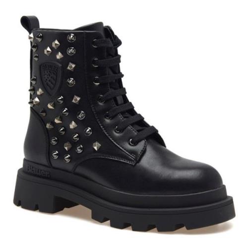 Sort Lace-Up Boot Kimmel