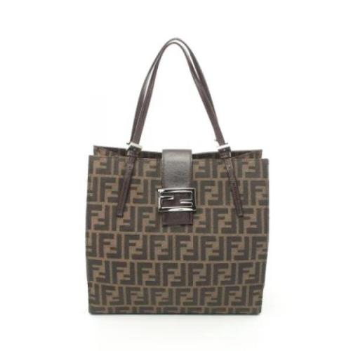 Pre-owned Canvas fendi-tasker