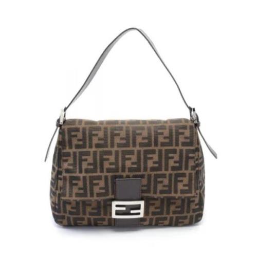 Pre-owned Canvas fendi-tasker