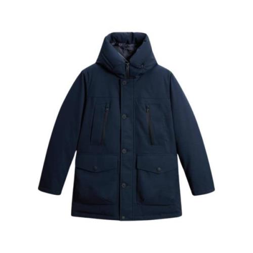 Arctic Parka Melton Blue