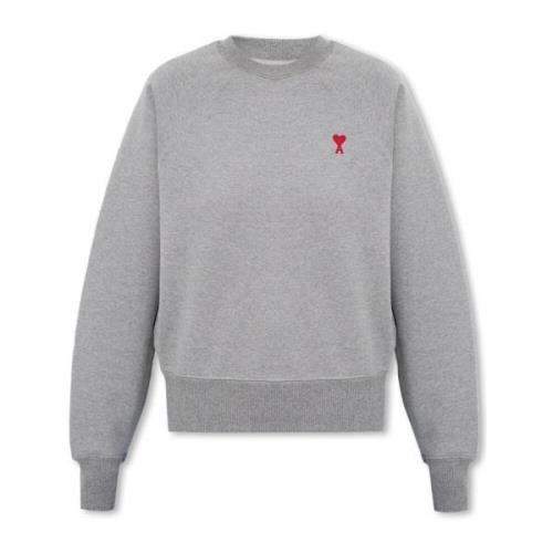 Sweatshirt med logo