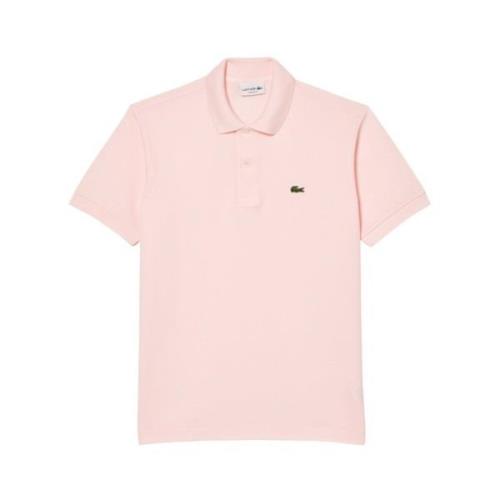 Pink Polo Shirt Klassisk Bomuld