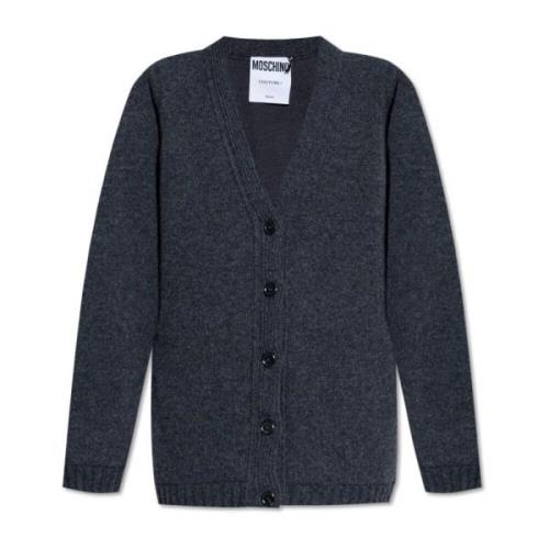 Polstret oversize cardigan