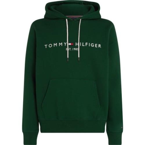 Grøn Hættetrøje Sweatshirt Casual Stil