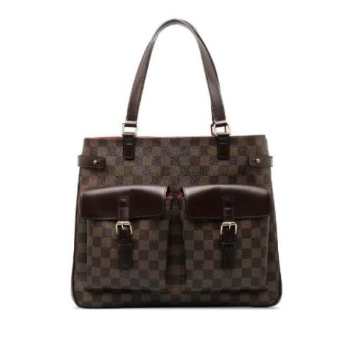 Pre-owned Canvas louis-vuitton-tasker