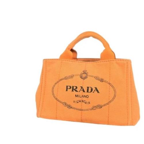 Pre-owned Canvas prada-tasker