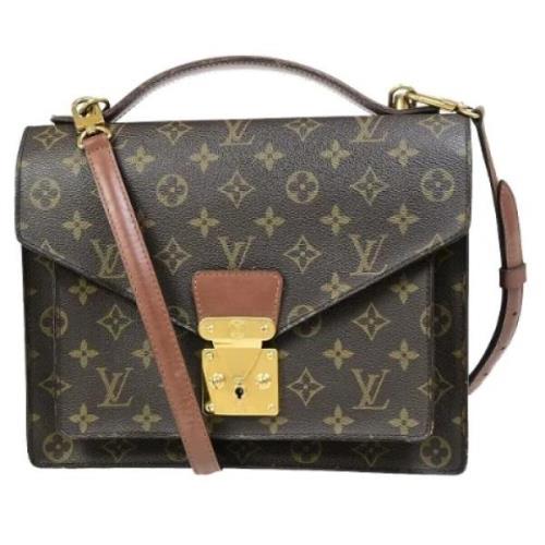 Pre-owned Canvas louis-vuitton-tasker