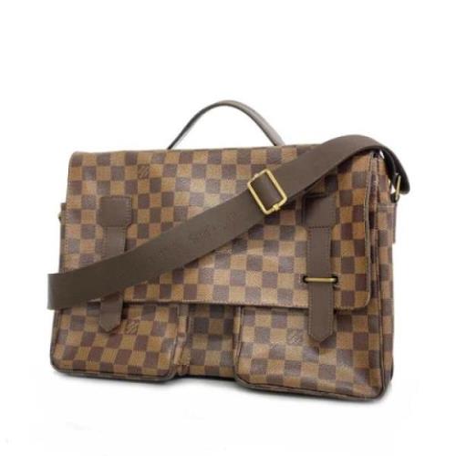 Pre-owned Canvas louis-vuitton-tasker