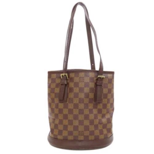 Pre-owned Canvas louis-vuitton-tasker