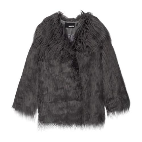 Faux fur jakke