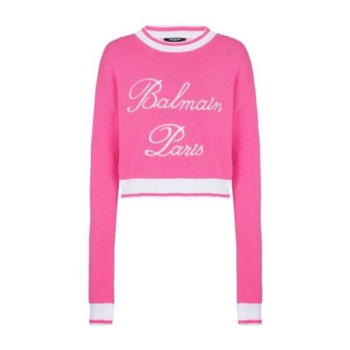 Pink Strik Logo Sweater