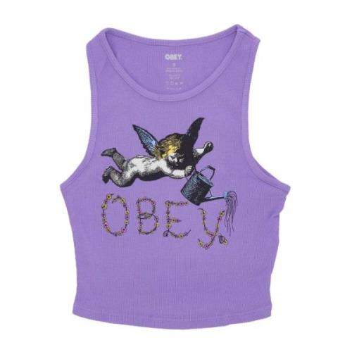 Cherub Megan Tanks Lilla Blomst Top