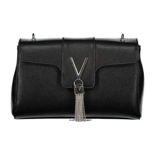 Sort Crossbody Taske med Justerbar Strop