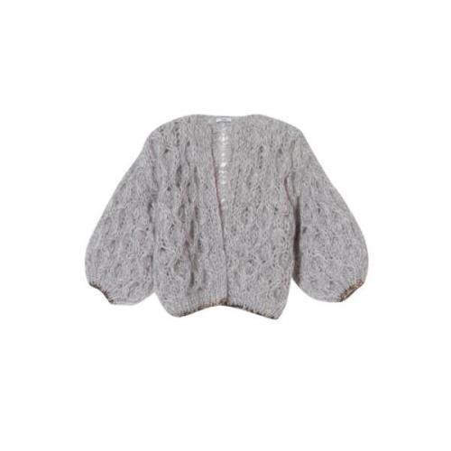 Håndlavet Honeycomb Bomber Sweater