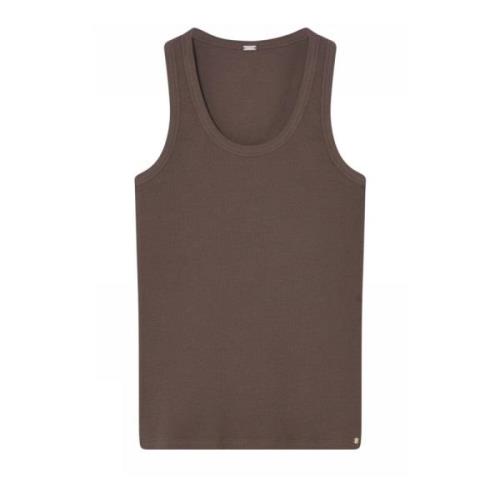 Tank Top i Chokoladebrun