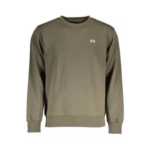 Elegant Sweatshirt med Kontrastdetaljer