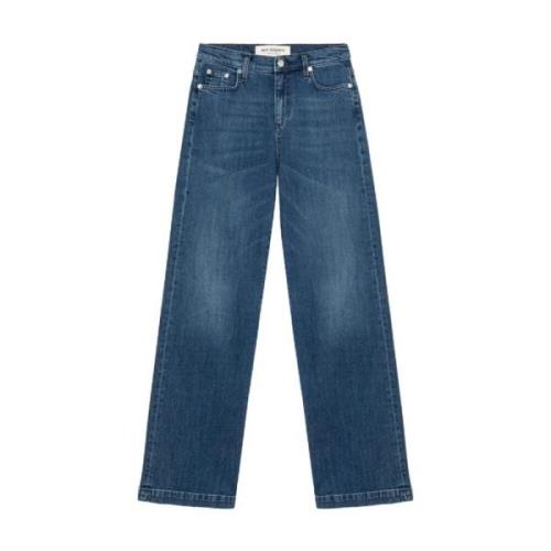 Blå Denim Flare Jeans AW24