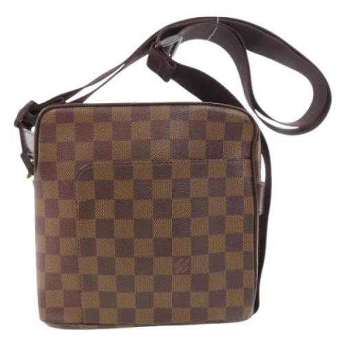 Pre-owned Canvas louis-vuitton-tasker