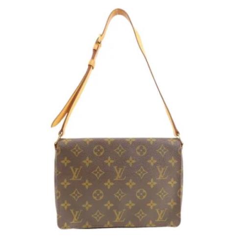 Pre-owned Canvas louis-vuitton-tasker