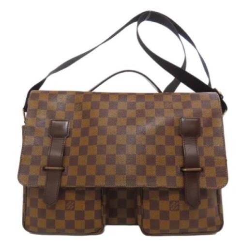 Pre-owned Canvas louis-vuitton-tasker