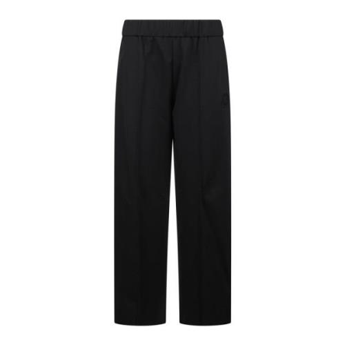 Logo-patch track pants til kvinder