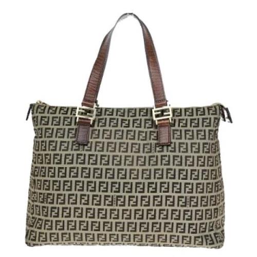 Pre-owned Canvas fendi-tasker