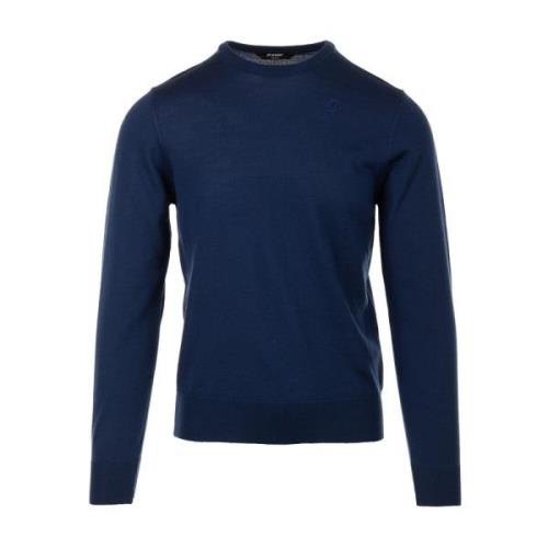 Blå Merino Sweater