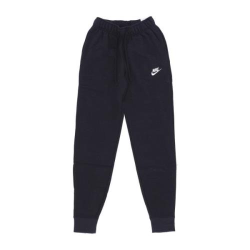 Dame Fleece Tracksuit Bukser Sort/Hvid