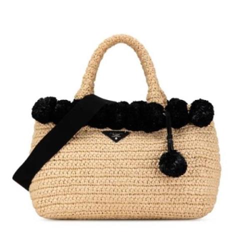 Pre-owned Rattan prada-tasker