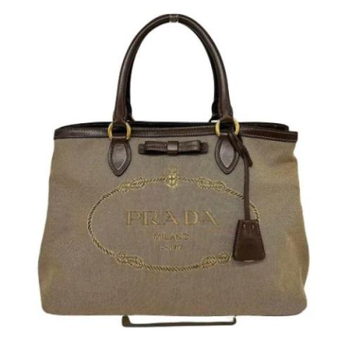 Pre-owned Canvas prada-tasker