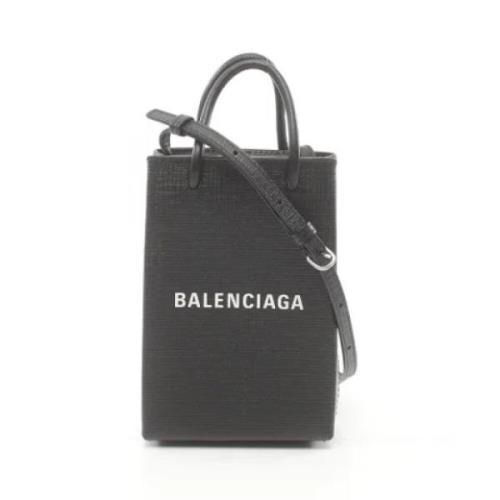 Pre-owned Laeder balenciaga-tasker