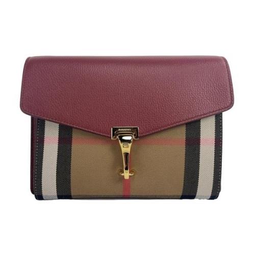 Crimson House Check Crossbody Taske