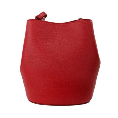 Rød Bucket Crossbody Taske