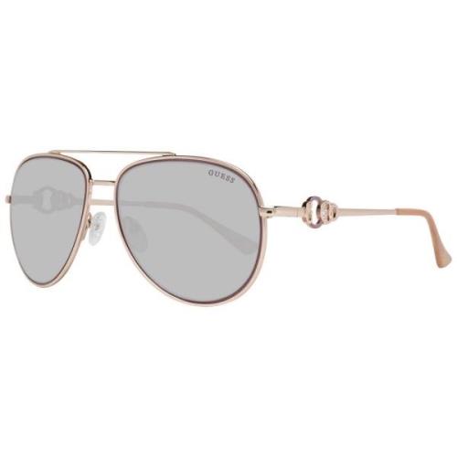 Rosaguld Aviator Solbriller