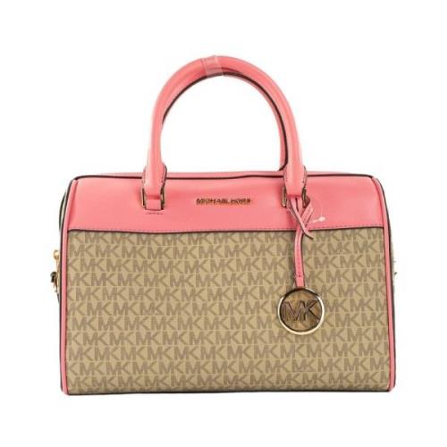 Tea Rose Signature Duffle Crossbody Taske