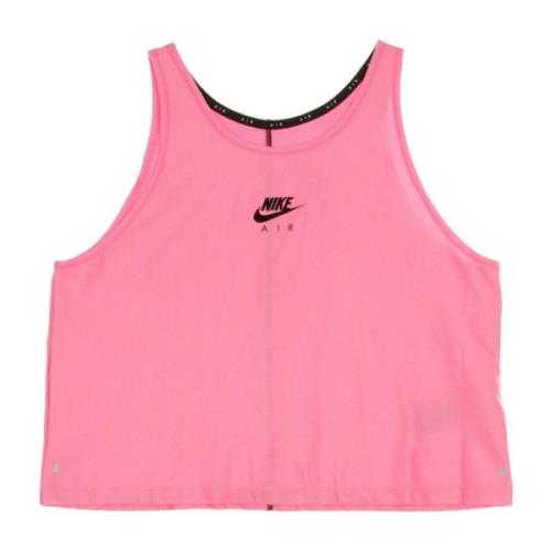 Air Tank Top i Pinksicle/Sort