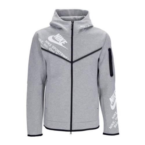 Tech Fleece Zip Hoodie Grå Heather