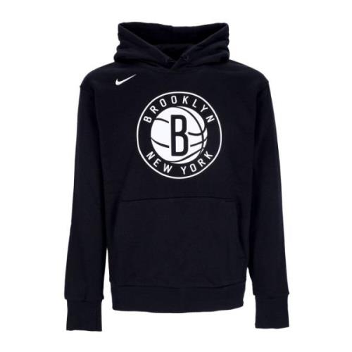 Brooklyn Nets Fleece Hoodie Sort