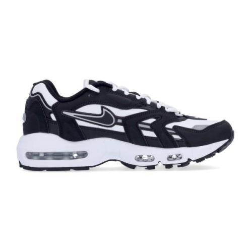 Hvid/sort lavtop sneaker Air Max