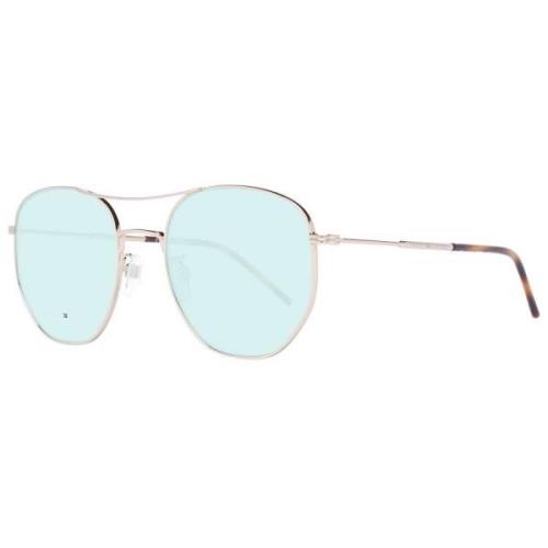 Rosaguld Aviator Solbriller