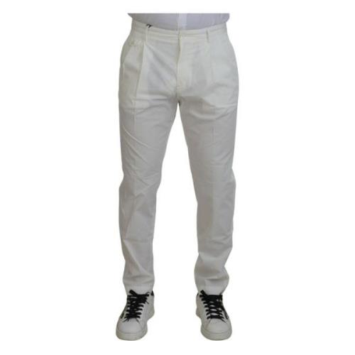 Elegant Hvid Chino Bukser