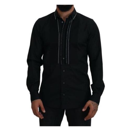 Elegant Slim Fit Tuxedo Dress Shirt