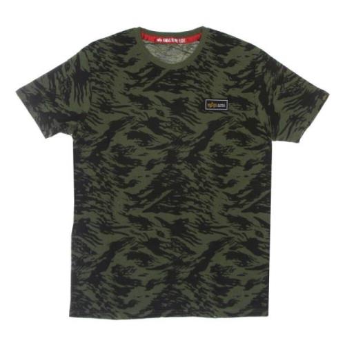 Camo Brushstroke Grøn Taktisk Tee