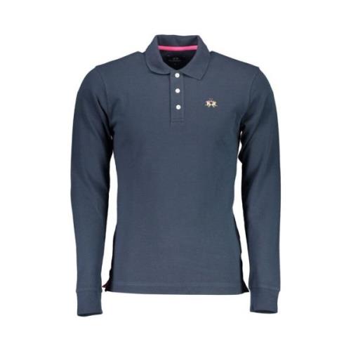 Elegant Langærmet Poloshirt