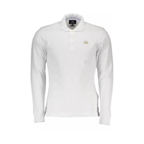 Elegant Slim Fit Langærmet Polo